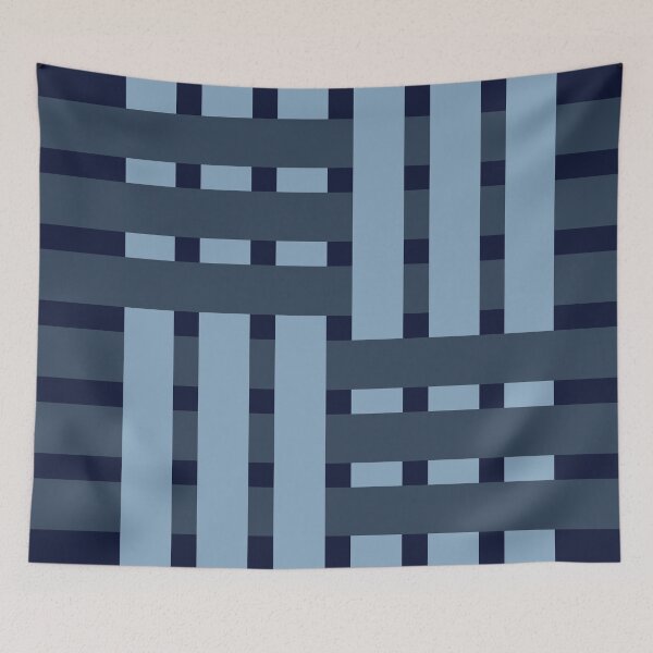 Item preview, Fabric Weave Design - Matt Weave Regular Pattern - Sophisticated Blue designed and sold by DesignCentrum.