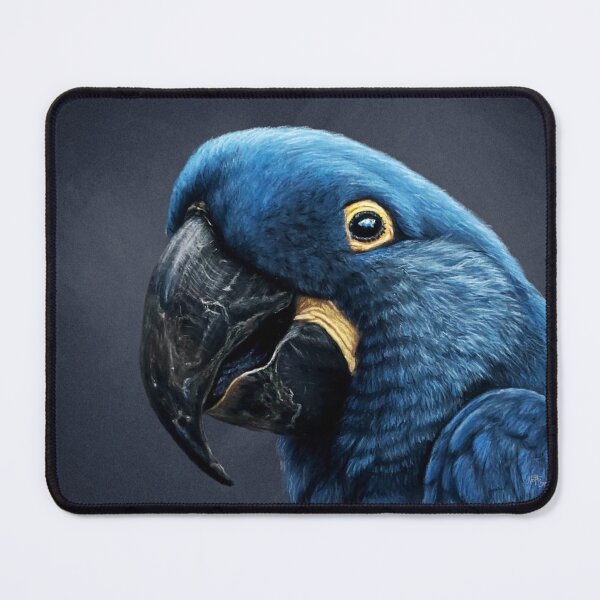 Item preview, Macaw parrot blue feathers designed and sold by NathBros.
