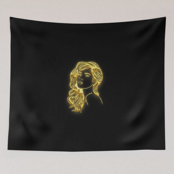 Item preview, beautiful lady golden  3d art | beautiful lady golden art  t-shirt  designed and sold by KARTICK DUTTA.
