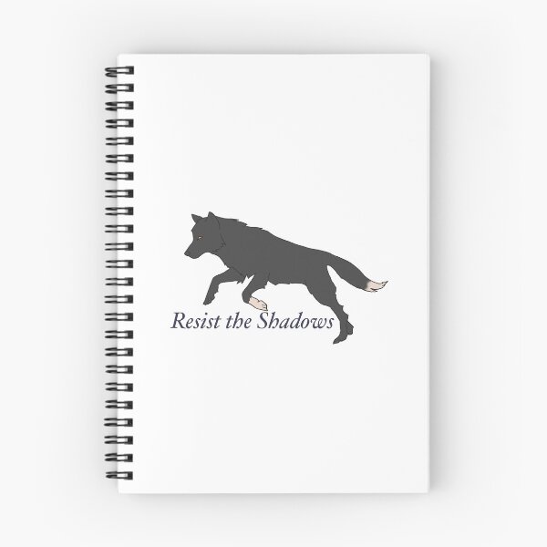 Item preview, Shadow Wolf plain quote designed and sold by lolly-loves-art.