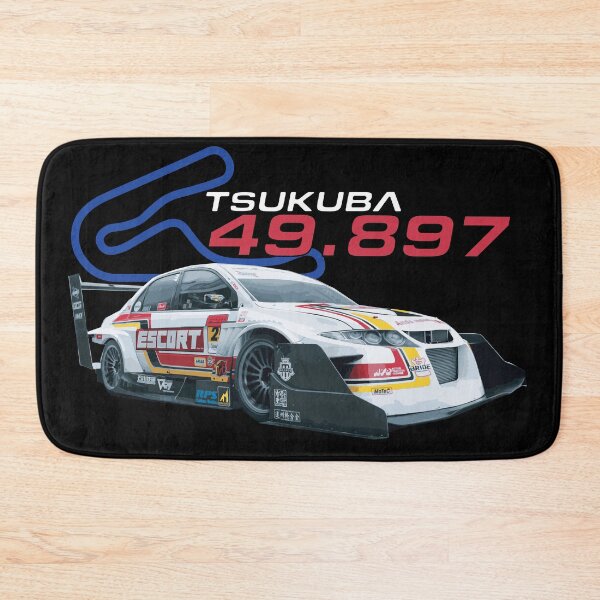 Item preview, ESCORT FIRE ANDO Evo 9 TIME ATTACK Mitsubish Evolution ct9a Tsukuba CIRCUIT  designed and sold by cowtownCOWBOY.