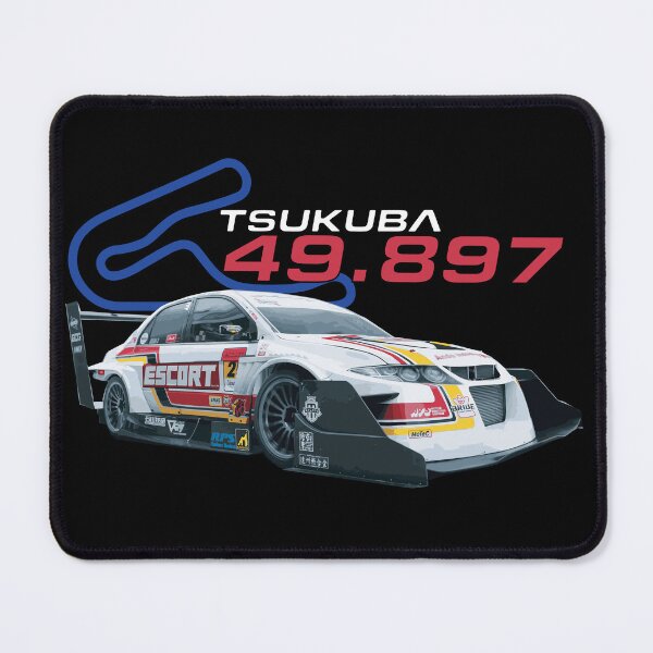 Item preview, ESCORT FIRE ANDO Evo 9 TIME ATTACK Mitsubish Evolution ct9a Tsukuba CIRCUIT  designed and sold by cowtownCOWBOY.