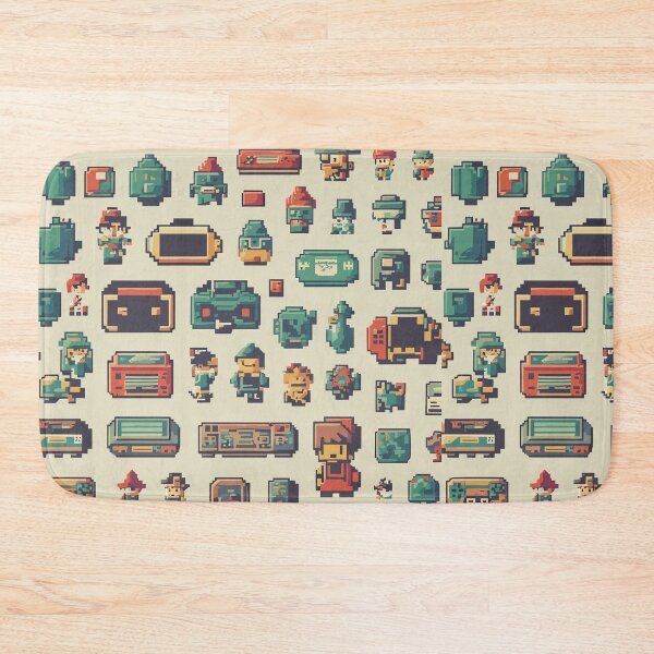 Item preview, Vintage Gamers Pattern  designed and sold by OrbitDesigns7.