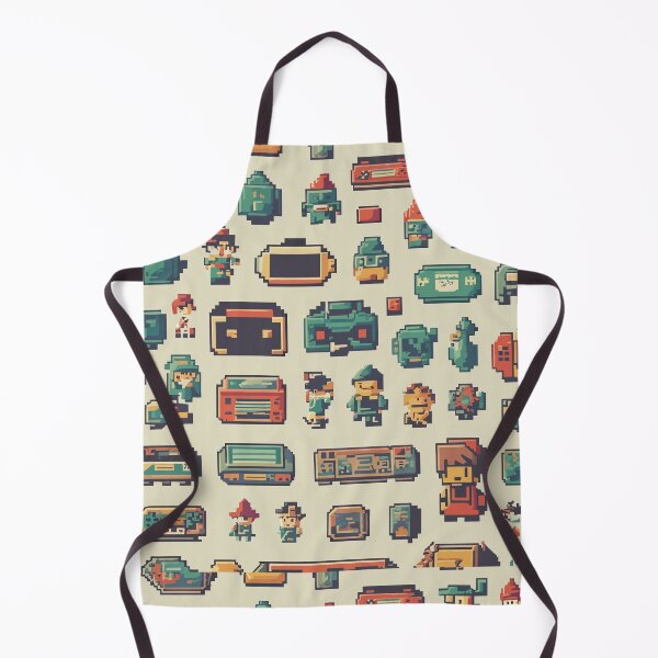 Item preview, Vintage Gamers Pattern  designed and sold by OrbitDesigns7.