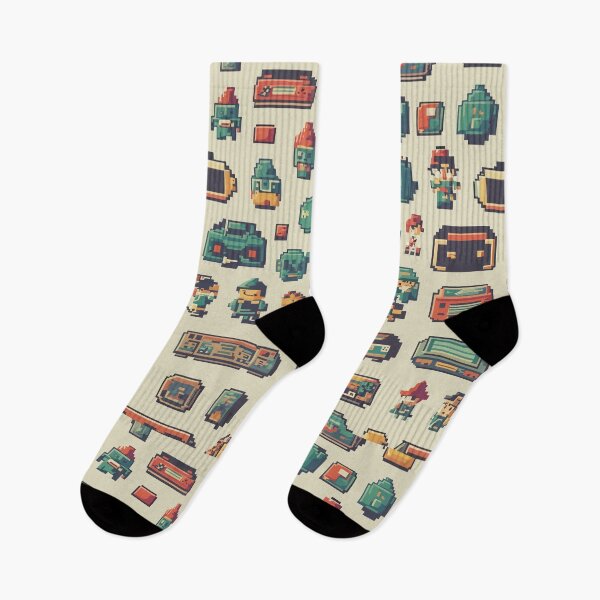 Item preview, Vintage Gamers Pattern  designed and sold by OrbitDesigns7.