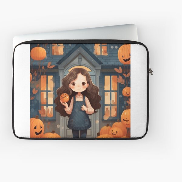 Item preview, Girl And Pumpkin designed and sold by buivangiahuy08.