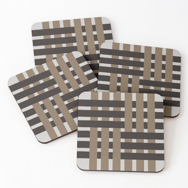 Item preview, Fabric Weave Design - Matt Weave Regular Pattern - Luxury Brown designed and sold by DesignCentrum.
