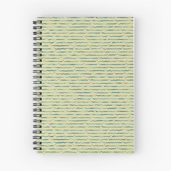 Item preview, Seamless Hand Drawn Wavy Lines and Dots - Yellow designed and sold by Ili Dobi.