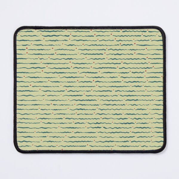 Item preview, Seamless Hand Drawn Wavy Lines and Dots - Yellow designed and sold by Ili Dobi.