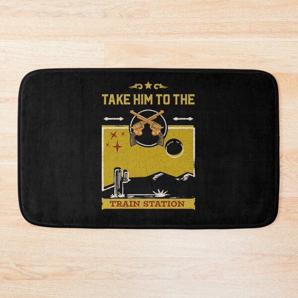 Item preview, Retro Style Take Him To The Train Station Funny Vintage - Funny Dutton Yellowstone Essential T-Shirt designed and sold by Rodayna Elnaggar.