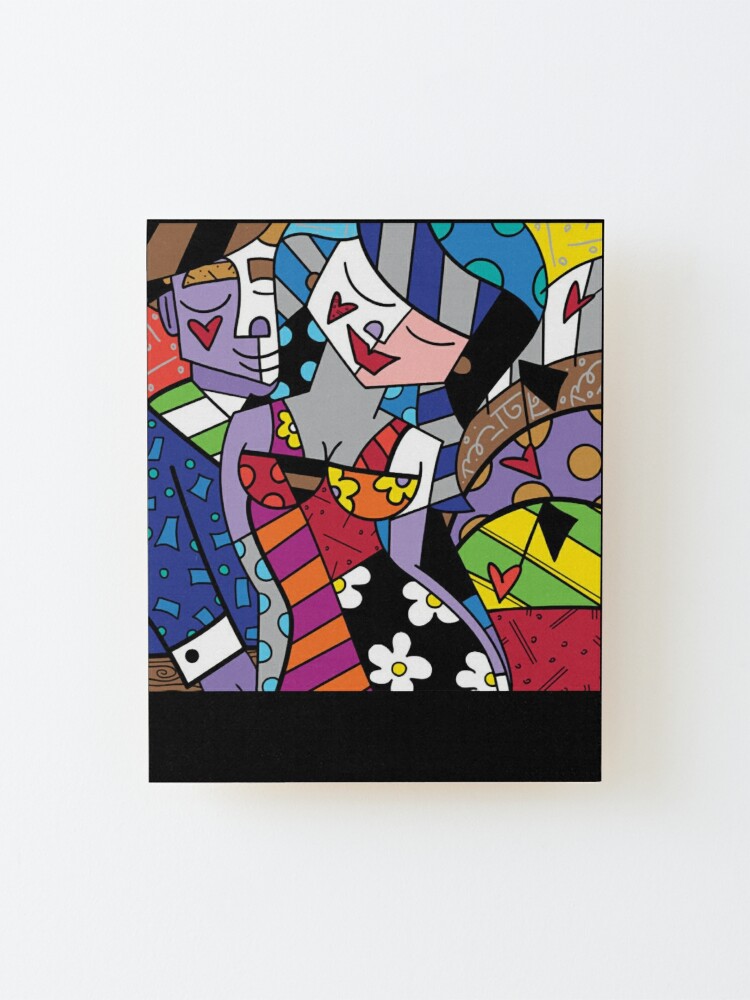 Romero Britto, Abstract Portrait