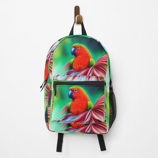 Item preview, Eclectus Parrot Airbrush Portrait designed and sold by Ameiva-Apparel.