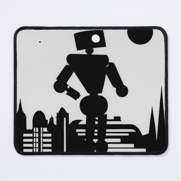 Item preview, Robot Silhouette designed and sold by RobotAIArt.