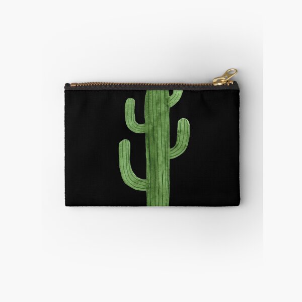 Item preview, Beautiful Green Cacti Succulent on Black Design IV designed and sold by DesertDecor.