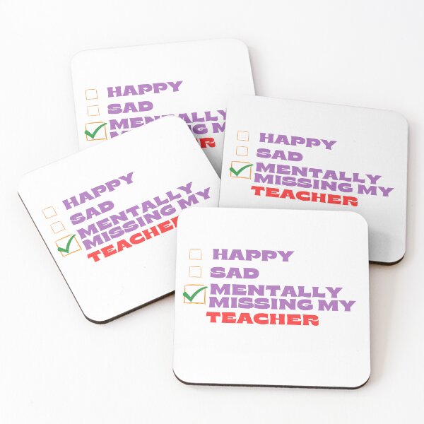 Item preview, Mentally Missing My Teacher designed and sold by Itsheartshop.