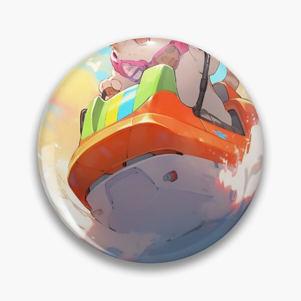Item preview, Orange Tabby Riding a Speed Boat (Anime) designed and sold by BDMeow.