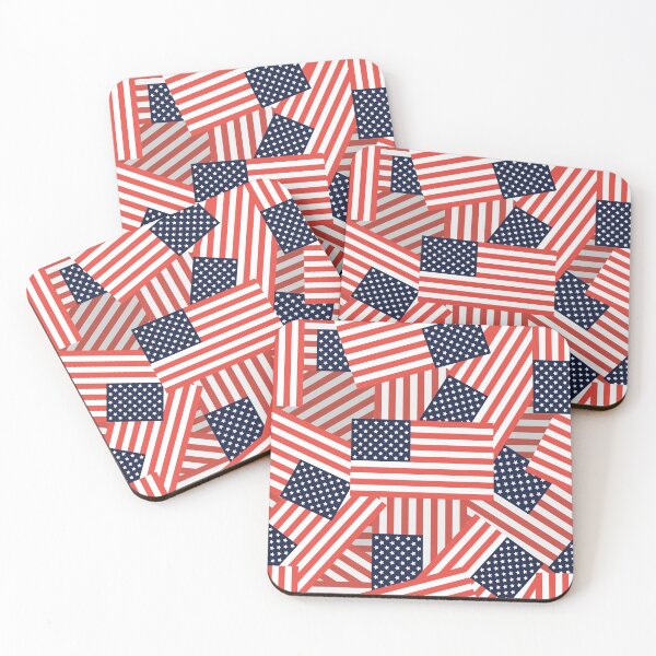 Item preview, American flag seamless pattern. designed and sold by Marina Smorodinskaya.