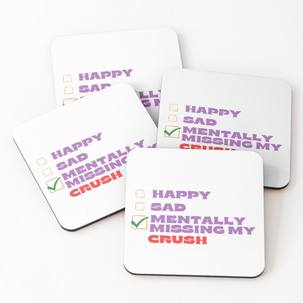 Item preview, Mentally Missing My Crush designed and sold by Itsheartshop.