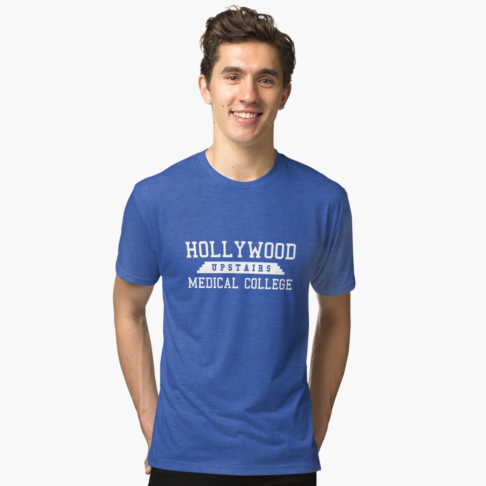 hollywood upstairs medical college shirt