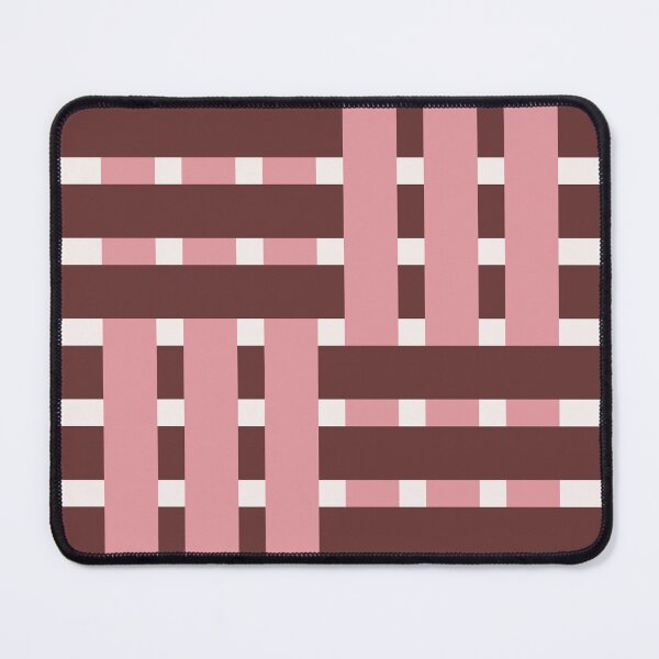 Item preview, Fabric Weave Design - Matt Weave Regular Pattern - Ivory and Rose designed and sold by DesignCentrum.