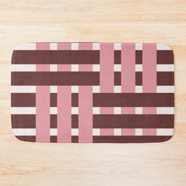 Item preview, Fabric Weave Design - Matt Weave Regular Pattern - Ivory and Rose designed and sold by DesignCentrum.