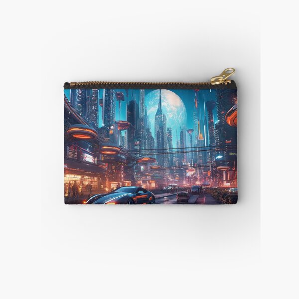 Item preview, Futuristic City - Urban Utopia designed and sold by cyberartmaker.