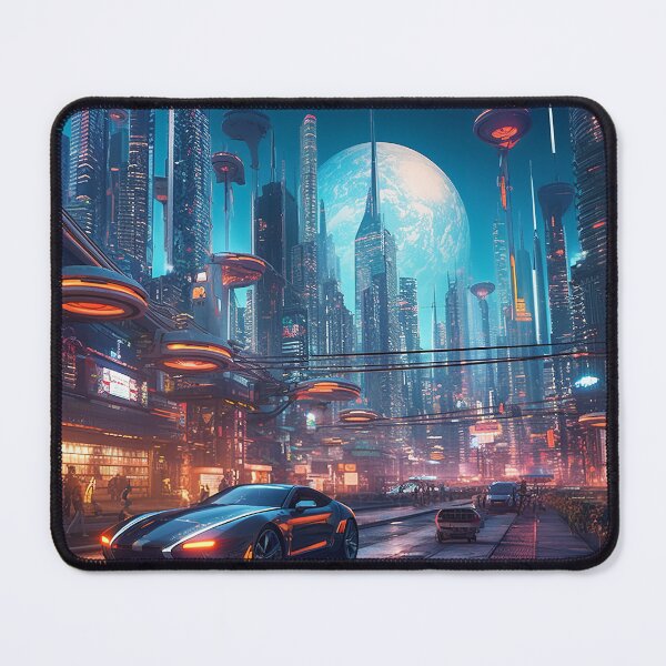 Item preview, Futuristic City - Urban Utopia designed and sold by cyberartmaker.