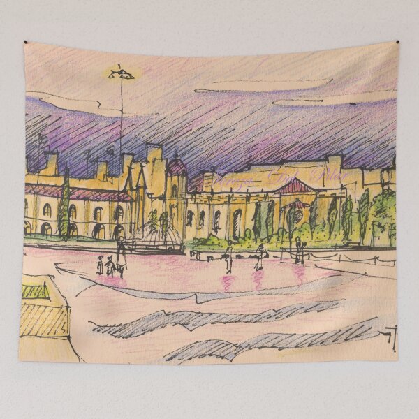 Item preview, Jerónimos sketch III designed and sold by Tereza Pilar  Art.
