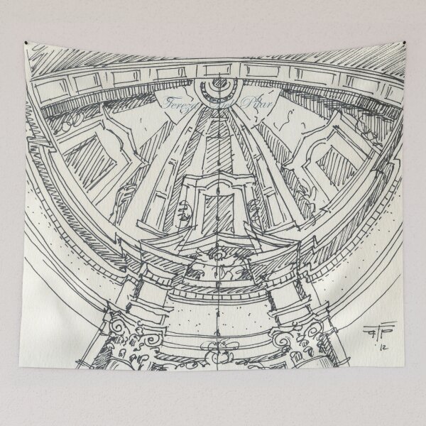 Item preview, Convento de mafra. Mafra convent dome designed and sold by Tereza Pilar  Art.