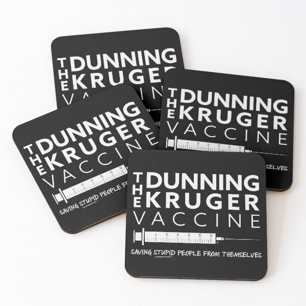 Item preview, The Dunning-Kruger Vaccine designed and sold by CuriousCurios.