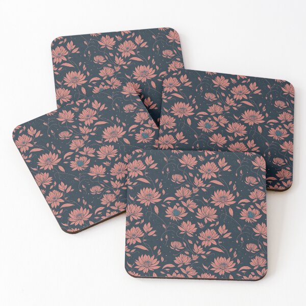 Item preview, seamless tiled floral trees abstract soft paint Japanese style unique 2 designed and sold by mowafak younis.