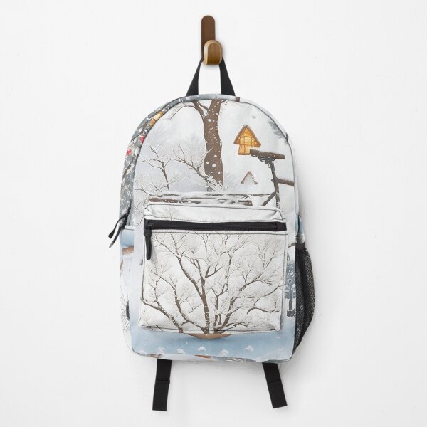 Item preview, Bicycle undter trees outside with snowy in winter. designed and sold by Jayjaynaenae.