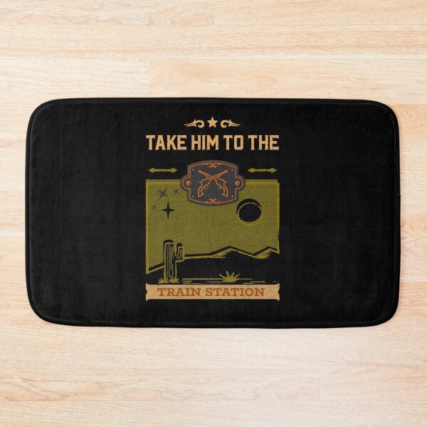 Item preview, Retro Style Take Him To The Train Station Funny Vintage - Funny Dutton Yellowstone Essential T-Shirt designed and sold by Rodayna Elnaggar.