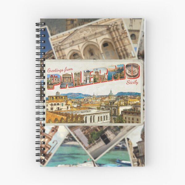 Item preview, Greetings from Palermo in Sicily Italy Vintage style retro souvenir designed and sold by DeveloperProp0.