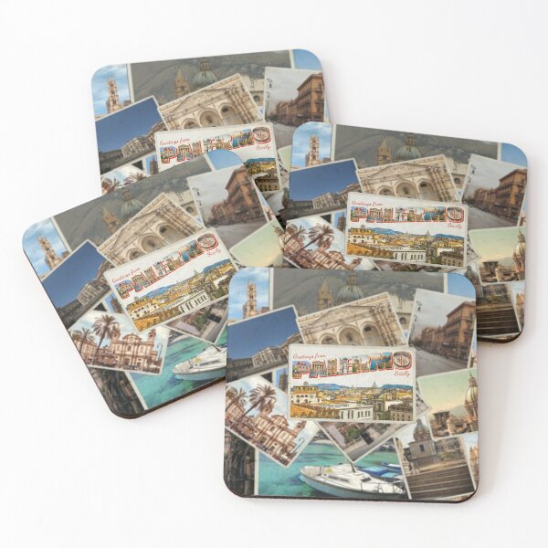 Item preview, Greetings from Palermo in Sicily Italy Vintage style retro souvenir designed and sold by DeveloperProp0.