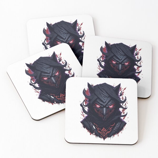 Item preview, The Terrifying Eyes of the Evil Ninja Wolf designed and sold by Dream Vibe.
