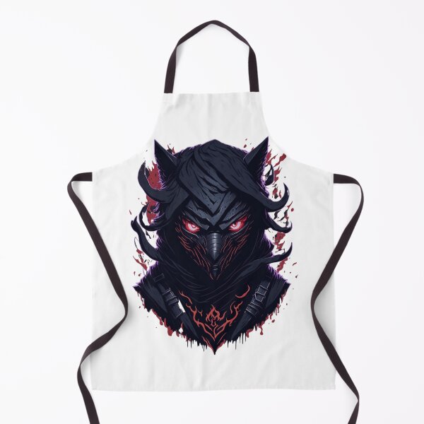 Item preview, The Terrifying Eyes of the Evil Ninja Wolf designed and sold by Dream Vibe.