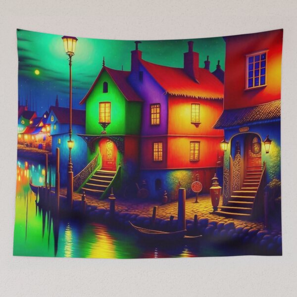 Item preview, Colorful houses designed and sold by M-Y-A-R-T-.