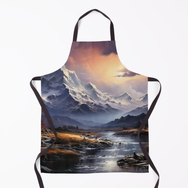 Item preview, Snow-Dusted Peaks clouds: An Ethereal Dreamscape designed and sold by Moisky Art.