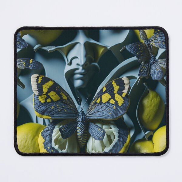 Item preview, Pears and Butterflies: A Surreal Symphony of Illusion designed and sold by AmazingLab.