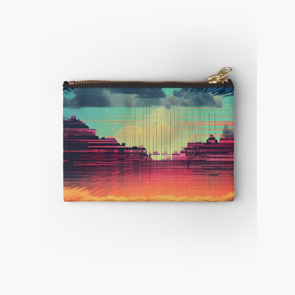 Item preview, Retrowave Glitch Art designed and sold by NaNaSpaceStore.