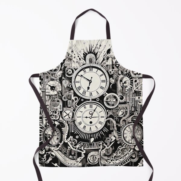 Item preview, The Art of Time: Energetic Black and White designed and sold by Retro Type.