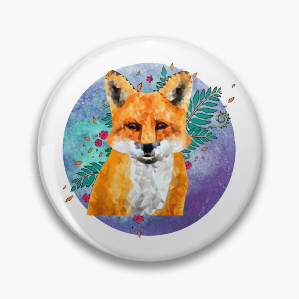 Item preview, Space Flower Fox designed and sold by ichirochen.