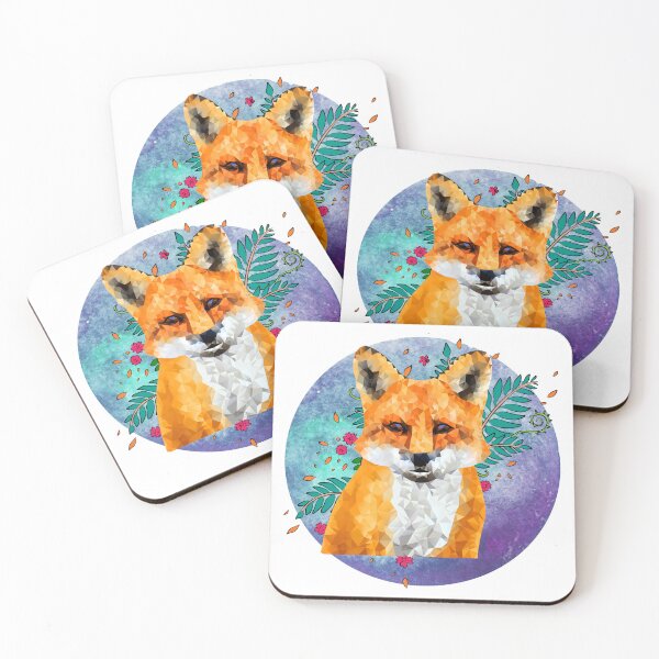 Item preview, Space Flower Fox designed and sold by ichirochen.