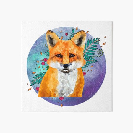 Item preview, Space Flower Fox designed and sold by ichirochen.