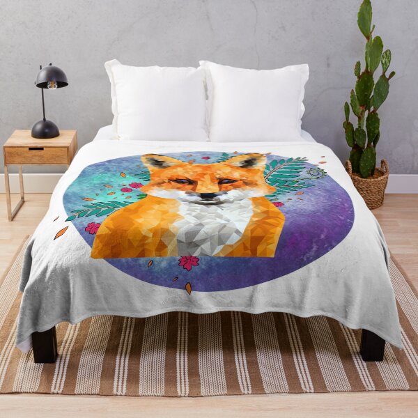 Item preview, Space Flower Fox designed and sold by ichirochen.