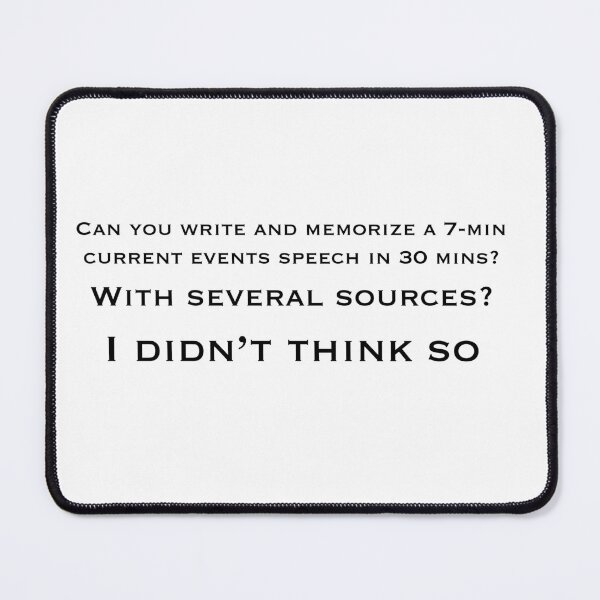 Item preview, Can You Extemp? designed and sold by debatethewayout.
