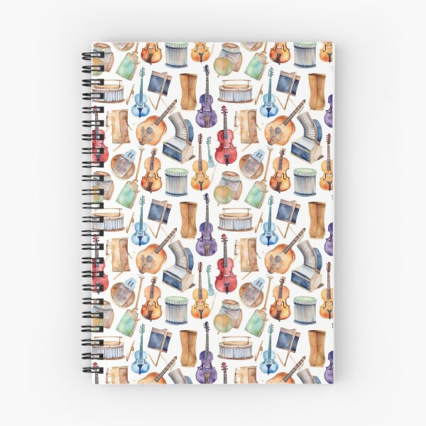 Item preview, Vibrant Watercolor Musical Instruments designed and sold by gleemrr.