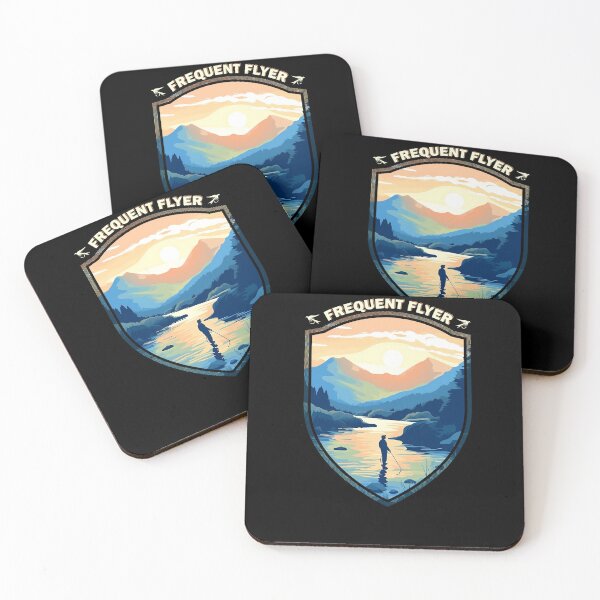 Item preview, Pescadores con mosca en lago: Diseño para el pescador aventurero designed and sold by Cedinho.