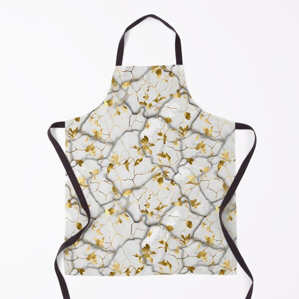 Item preview, Kintsugi Golden Flower Pattern designed and sold by liligo-art.